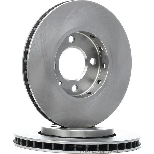 Ridex 82B0493 - Oe 1S0615301 Disco Freno, Asse Anteriore Per Mii (KE1, KF1), Citigo (NF1), Load Up, Up-image
