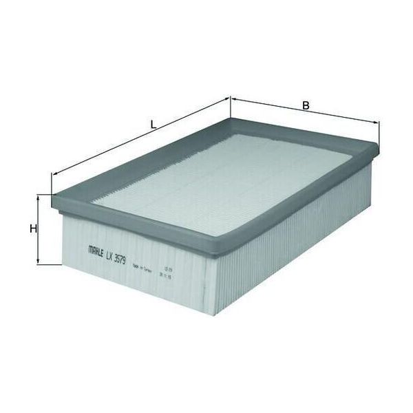 Mahle Lx 3579 - Filtro Aria Oe 95021102 Per Trax, Mokka X (J13)-image