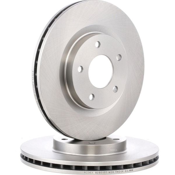 Ridex 82B0157 - Disco Freno Oe 05105 514AA Per Sebring (J), C4 Aircross, Compass, Patriot (MK74), 4008-image