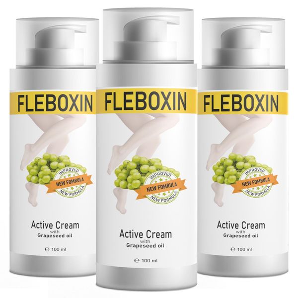 Fleboxin Crema - 100 Ml - Confezione Da 3-image