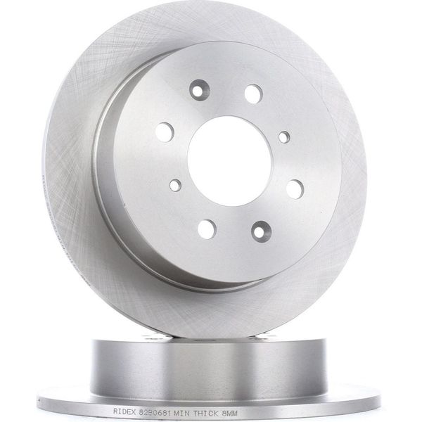 Ridex 82B0681 - Disco Freno Oe 42510SELT50 Per City V, Civic V, Civic Vi, Crx Iii (Eg, Eh), Jazz Ii, Jazz Iii-image