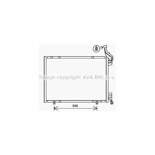 Prasco FD5640 - Condensatore Aria Condizionata Oe 1824576 Per Ecosport-image