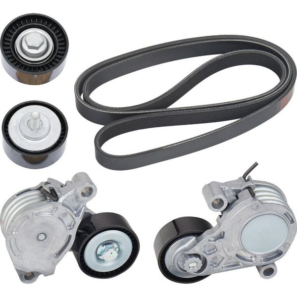 Ridex 542R0793 - Set Di Cinghie A V Oe 11 28 7 649 371 Per Serie 2 (F45), Serie 2 (F46), X1 (F48), X2 (F39), F55, F56, F57, F54, F60-image