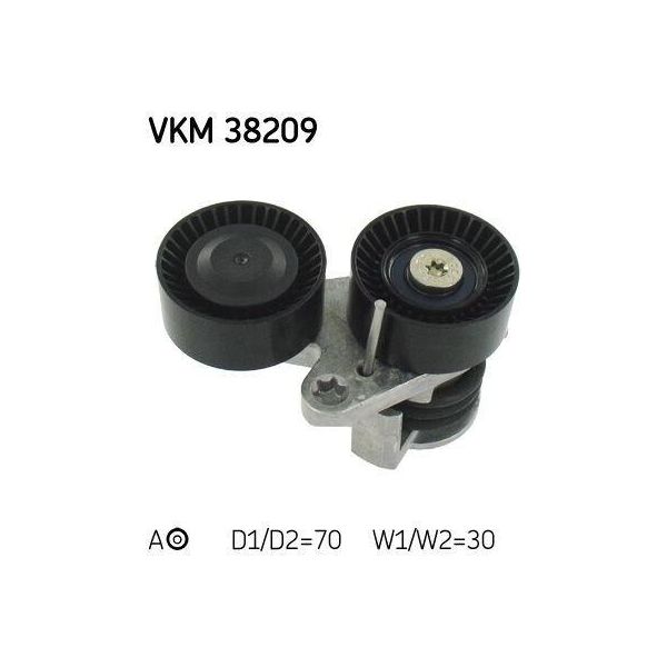 Skf Vkm 38209 - Oe 11 28 7 563 927 Puleggia Tenditore, Cinghia A V Per Serie 3 (E91), Serie 3 (E92), Serie 3 (E93), Serie 3 (E90), Serie 1 (E82), Serie 1 (E88)-image