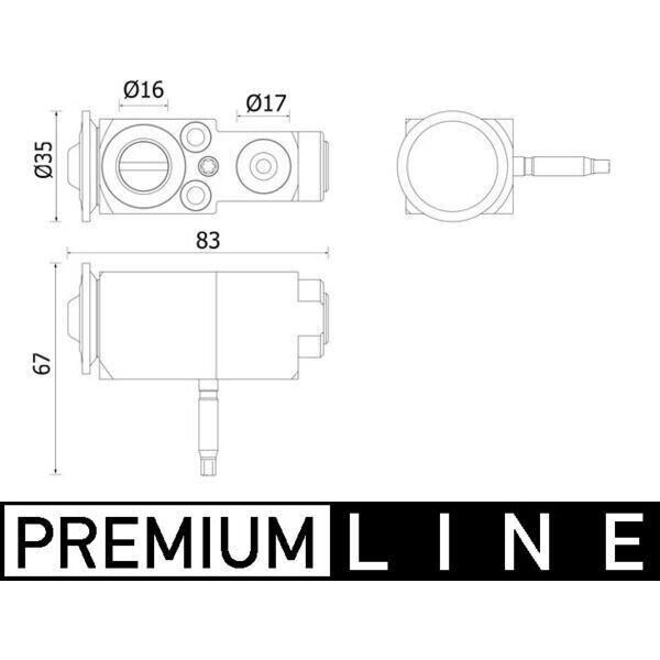 Mahle Ave 140 000P - Oe 64119361710 Valvola Di Espansione, Climatizzatore Per Serie 5 (F90, G30), Serie 5 (G31), Serie 6 Gt (G32), Serie 7 (G11, G12), Serie 8 (F91, G14), Serie 8 (F92, G15), Serie 8 (F93, G16), X5 (F95, G05), X5 (G05), X6 (F96, G06), X7 (G07)-image