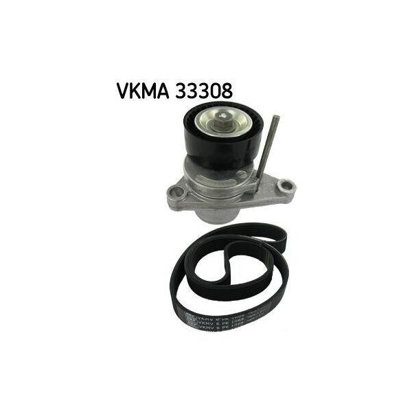 Skf Vkma 33308 - Oe 16 112 816 80 Kit Di Ricambio Per C2 (Jm), C3 I (Fc, Fn), C4 (La), C4 I (Lc), 307, 307 Cc (3B), 307 Sw (3H), 308 I, 308 Sw I-image