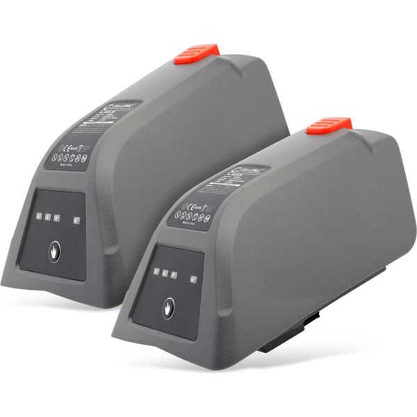 2X Subtel Batteria 8025-20, 008A231 Compatibile Con Gardena Comfort 35 Roll-Up Automatic Li (8025-20) Ricambio Da 1500Mah, 18V, Per Utensile Attrezzo Power Tool-image
