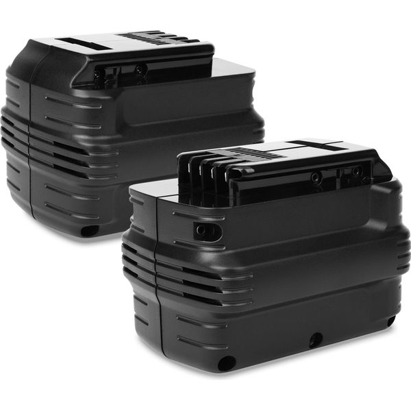 2X Cellonic Batteria DE0240, DE0243, DE0241, DW0240, DE0240-XJ,DW0242 Compatibile Con Dewalt DW004, DW007, DW005, DC222, DC222KA, DC223 Ricambio Da 3Ah, 24V, Per Utensile Attrezzo Power Tool-image