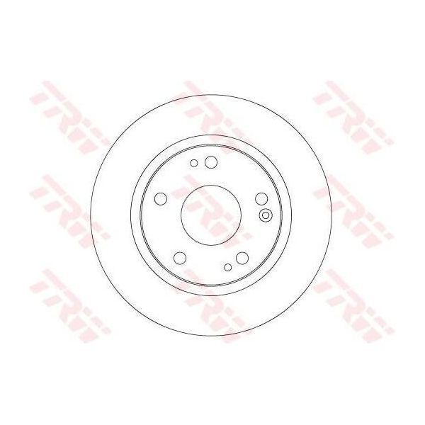 Trw DF6704 - Disco Freno Oe 42510 Tba A00 Per Civic X-image