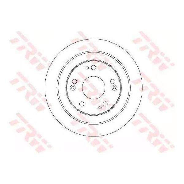 Trw DF6526 - Disco Freno Oe 42510 TV0 E00 Per Civic Ix, Civic Viii-image