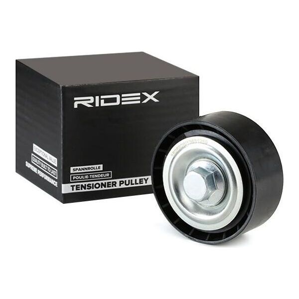 Ridex 310T0139 - Puleggia Tenditore Oe 1613837880, Cinghia A V Per Berlingo, Jumpy (U6U), Jumpy (B), Xsara, Scudo, 206 (2A/C), 206 Van, 306, Expert (224), Expert (222), Expert (223), Partner (5, G), Partner Origin (G)-image