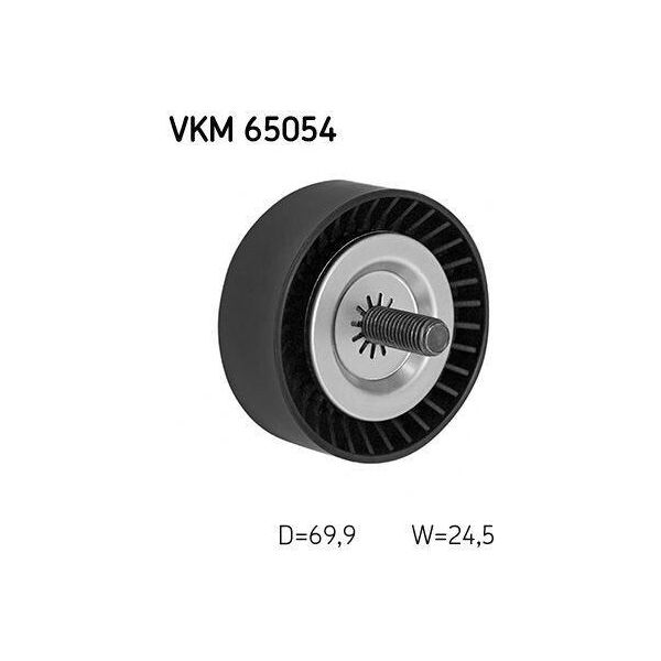 Skf Vkm 65054 - Oe K04891797AB Umlenkrolle, Keilrippenriemen FüR Voyager V (Rt), Sebring (J), C-Crosser (Vu, Vv), Freemont, Compass, Patriot (MK74), 4007 (Vu, Vv), 4008-image