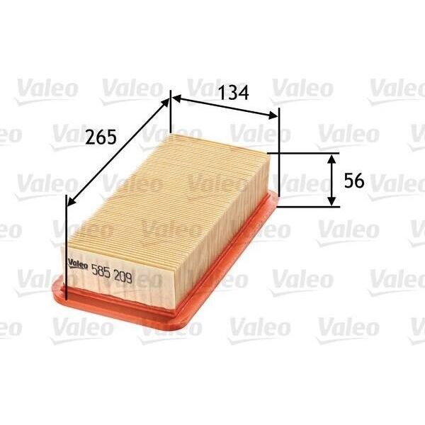 Valeo 585209 - Filtro Aria Oe 281131G000 Per Accent Iii (Mc), Magentis, Rio Ii (Jb)-image