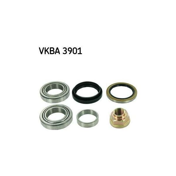 Skf Vkba 3901 - Radlagersatz Oe 96285525 Per Spark (M200, M250), Matiz (M200, M250)-image