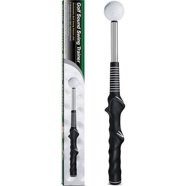 Inf Allenatore Portatile Per Lo Swing Del Golf Nero-image