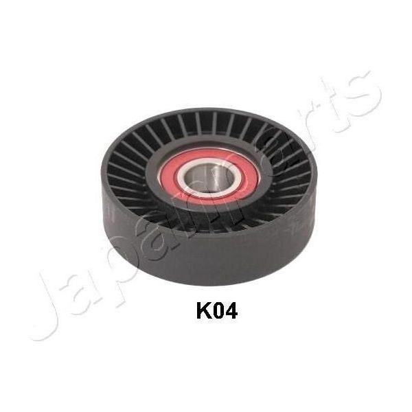 Japanparts RP-K04 - Puleggia Folle Oe 0K88R 15983, Cinghia A V Per A3 (8P), Serie 3 (E91), Terracan (Hp), Carnival Iii (Vq), Carnival I (Up), Carnival Ii (Gq)-image