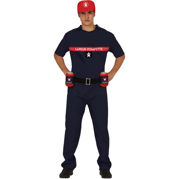 Costume Guirca Sapeur Pompette Uomo L L-image