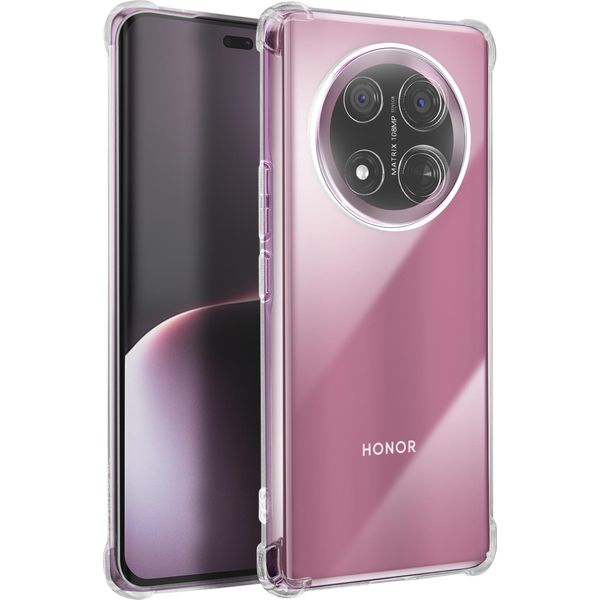 Mayaxess, Custodia Protettiva Per Honor Magic 7 Lite Angoli Rinforzati, Trasparente-image