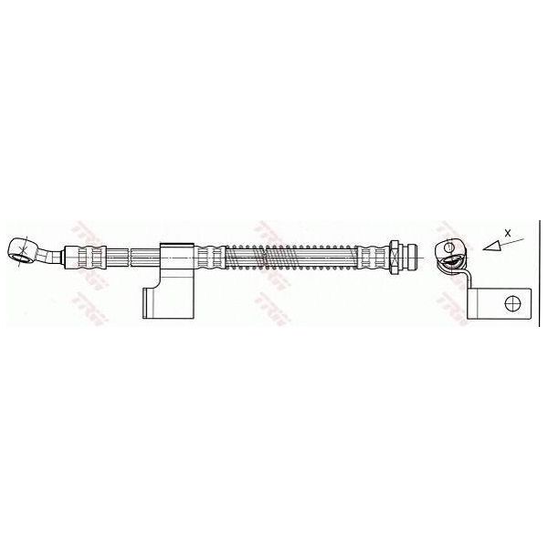 Trw PHD530 - Tubo Freno Oe 58732 17000 Per Matrix (Fc)-image