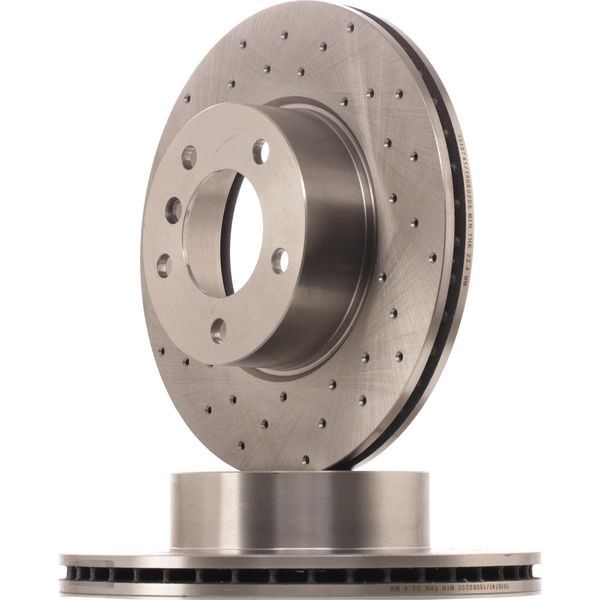 Ridex 82B2428 - Disco Freno Oe 34116764643 Per Z4 (E89), Serie 3 (E91), Serie 3 (E92), Serie 3 (E93), Serie 3 (E90), Serie 1 (E82), Serie 1 (E88), Serie 1 (E87), Serie 1 (E81)-image