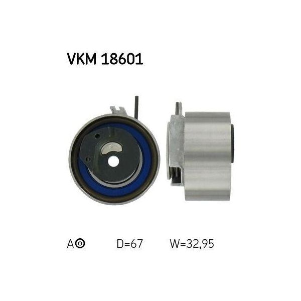 Skf Vkm 18601 - Puleggia Tenditore Oe 5066 826AA, Cinghia Di Distribuzione Per Voyager Iv, Cherokee (Kj)-image