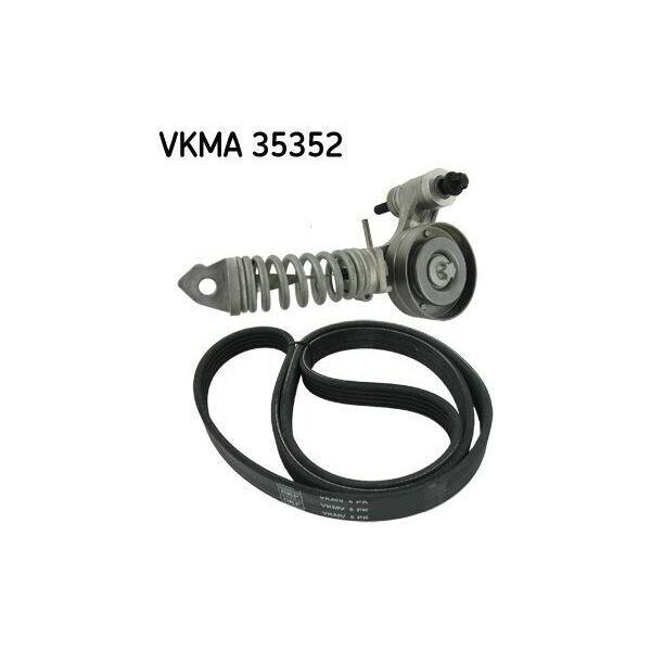 Skf Vkma 35352 - Oe 25195388 Kit Di Ricambio Per Astra J, Meriva B (S10)-image