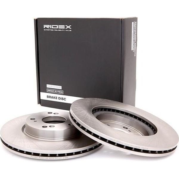 Ridex 82B0126 - Disco Freno Oe 45251S7AE10 Per Civic Ix, Civic Viii, CR-V Ii (Rd), FR-V (Be), Stream (Rn)-image