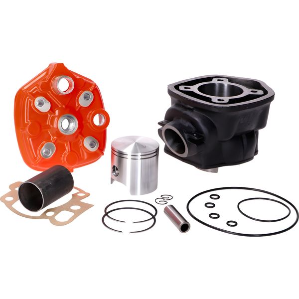 Kit Cilindro Big Bore Mvt Iron Max 90Cc Kb 12Mm Per Minarelli AM6-image