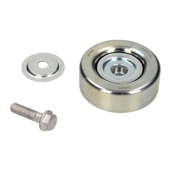 Maxgear 54-1316 - Puleggia Folle Oe 252872F000, Cinghia A V Per Grand Santa Fe, Ix35, Santa Fe Ii (Cm), Santa Fe Iii (Dm), Tucson (Tl), Carnival Iii (Vq), Sorento Ii (Xm), Sorento Iii (Um), Sportage (Sl), Sportage (Ql, Qle)-image