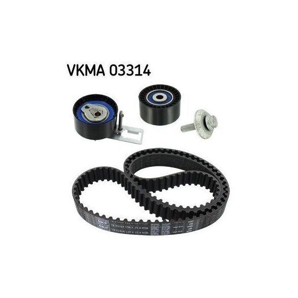 Skf Vkma 03314 - Oe 9467644089 Zahnriemensatz FüR C3 Ii (Sc), Fiesta Vi, 2008 I (Cu), 206+, 208 I (Ca, Cc)-image
