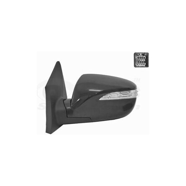 Van Wezel 8257817 - Oe 876102Y070 Specchio Retrovisore Esterno, Sinistro Per Ix35-image