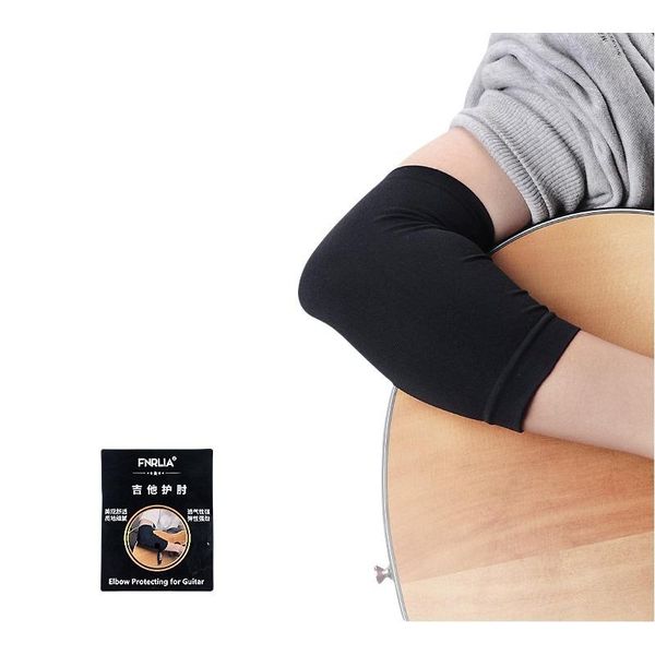 Inf Protezione Estiva Per Gomito Da Chitarra - Manicotto In Spandex Nero S-image