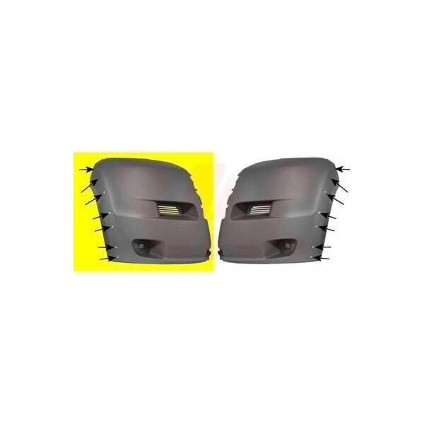 Van Wezel Paraurti Grigio Scuro Anteriore Destro (0983564) Per Peugeot Boxer Fiat-image