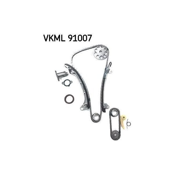 Skf Vkml 91007 - Set Di Catene Dentate Oe 13506 28011 Per Rav 4 Ii (A2), Previa Iii (R2, R5), Previa (R3), Camry (V4), Camry (V3), Avensis Verso (M2), Avensis (T25), Avensis (T22)-image