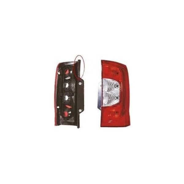 Van Wezel 1748934 - Oe 1358249080 Fanale Posteriore, Destro Per Nemo, Qubo, Fiorino, Bipper Tepee, Bipper (Aa)-image
