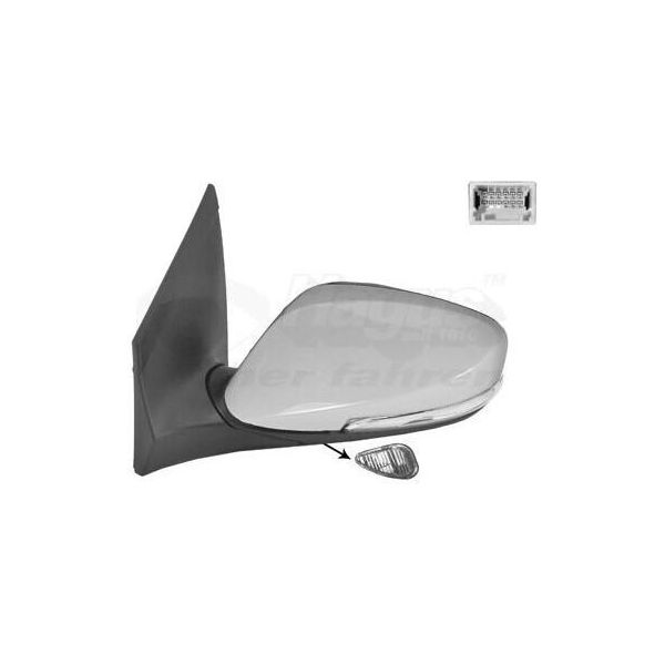 Van Wezel 8244817 - Oe 87610A6060 Specchio Retrovisore Esterno, Sinistro Per I30 (Gd)-image