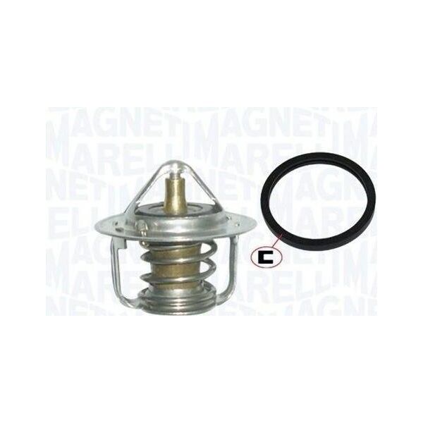 Magneti Marelli 352317101770 - Termostato Liquido Di Raffreddamento Oe 25500 2A000 Per Matrix (Fc), Ix35, Ix20 (Jc), I30 (Gd), I30 (Fd), I20 (Pb), I10 (Pa), Getz (Tb), Elantra (Hd), Accent Iii (Mc), Venga (Yn), Sportage (Sl), Soul (Am), Rio Ii (Jb), Pro Ceed (Jd), Pro Ceed (Ed), Picanto (Sa), Cerato (Ld), Ceed (Ed), Ceed (Jd)-image