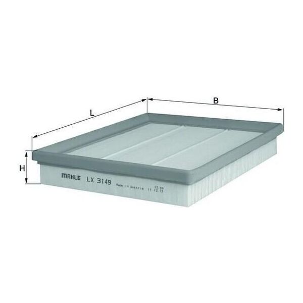 Mahle Lx 3149 - Filtro Aria Oe 04573624 Per Sebring (F), Stratus (J)-image