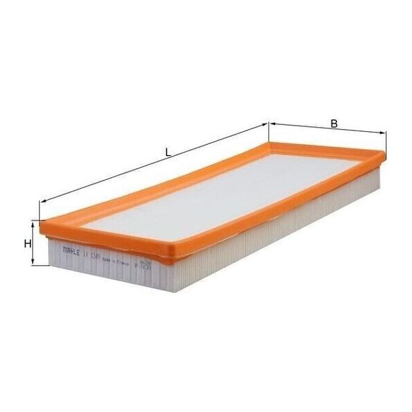 Mahle Lx 1249 - Filtro Aria Oe 1X439601AA Per X-Type (X400)-image
