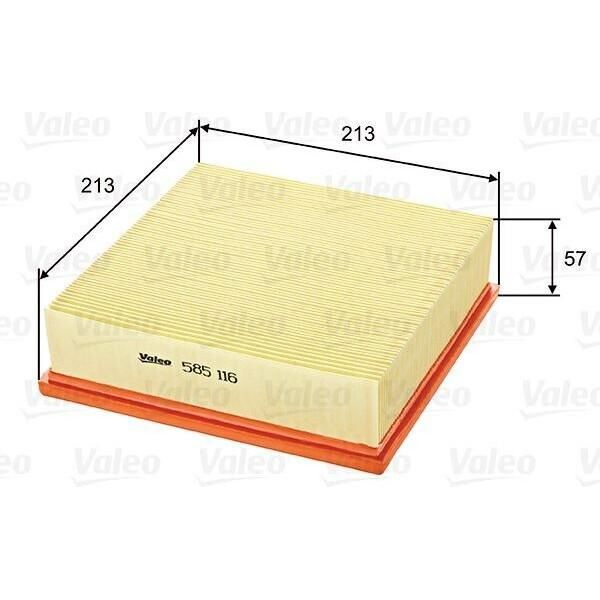 Valeo 585116 - Oe 021129620 Luftfilter FüR Xj (XJ40, XJ81), Polo (80, 86C)-image