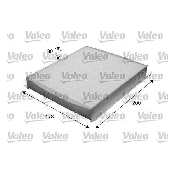 Valeo 715616 - Filtro Aria Abitacolo Oe 6479 62 Per Nemo, Doblo, Fiorino, Linea, Qubo, Tipo, Combo (X12), Combo Tour (X12), Bipper (Aa), Bipper Tepee-image