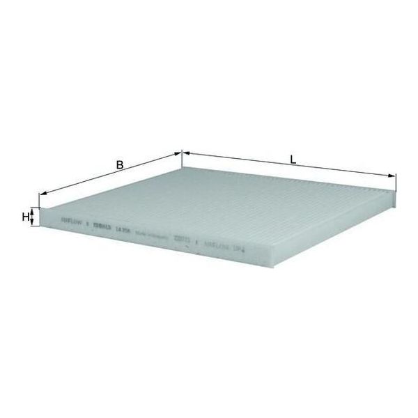 Mahle La 298 - Oe 971332F000 Filtro Aria Abitacolo Per Carnival Iii (Vq), Cerato (Ld), Cerato Ii (Td), Sorento Ii (Xm)-image