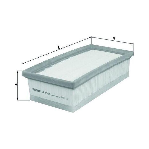 Mahle Lx 4149 - Filtro Aria Oe B000754480 Per C1 Ii (Pa, Ps), 108-image
