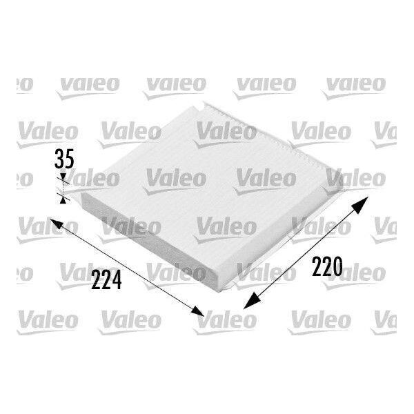 Valeo 698657 - Filtro Aria Abitacolo Oe 6447 Hp Per Xsara, Jumpy (B), Jumpy (U6U), Berlingo, Partner (5, G), Partner-image