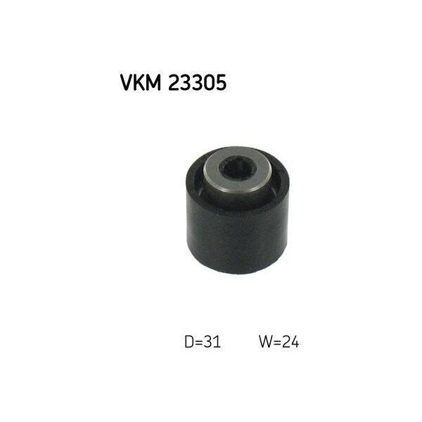 Skf Vkm 23305 Rullo Di Rinvio/Guida, Cinghia Dentata Oe 1608887680 Compatibile Con Berlingo, C-Elysee, C1, C3, C4, C5, DS3, DS4, Combo, Corsa F, Crossland X, Grandland, 108, 2008, 208, 3008, 301, 308, 5008, 508, Partner, Rifter, Proace-image