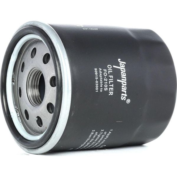 Filtro Olio Japanparts FO-210S Oe 152084A00A Compatibile Con Yaris, Starlet, Rav 4, Picnic, Paseo, Mr 2, Iq, Corolla, Celica, Camry, C-HR, Aygo, Avensis, Auris, Pixo, Ux, C1-image