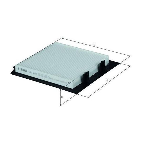 Mahle La 288 - Filtro Aria Abitacolo Oe BTR8037 Per Range Rover Ii (P38A)-image