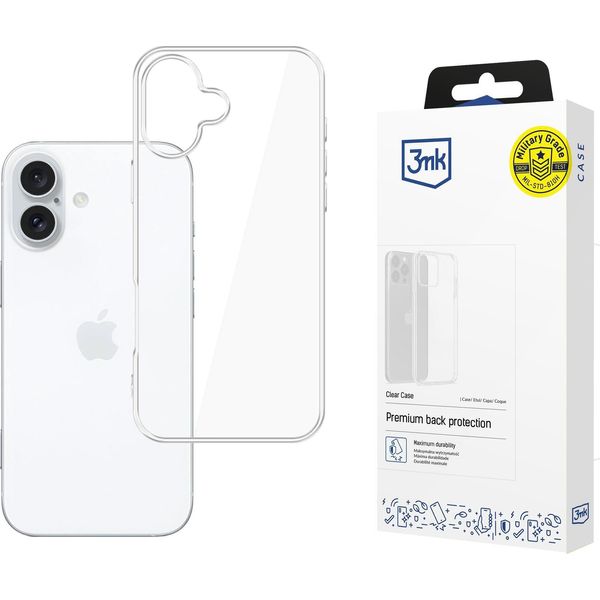 Apple Iphone 17 - Custodia Trasparente 3Mk-image