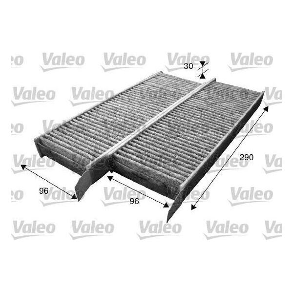 Valeo 715555 Filtro Aria Abitacolo Oe 1616959180 Compatibile Con Berlingo, C4, C5, DS5, Jumpy, Spacetourer, Combo, Grandland, Vivaro, Zafira, 3008, 5008, Expert, Partner, Rifter, Traveller, Proace-image