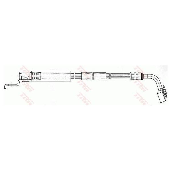 Trw PHD401 - Tubo Freno Oe 52007586 Per Cherokee (Xj), Grand Cherokee I (Zg, Zj), Wrangler Ii (Tj)-image